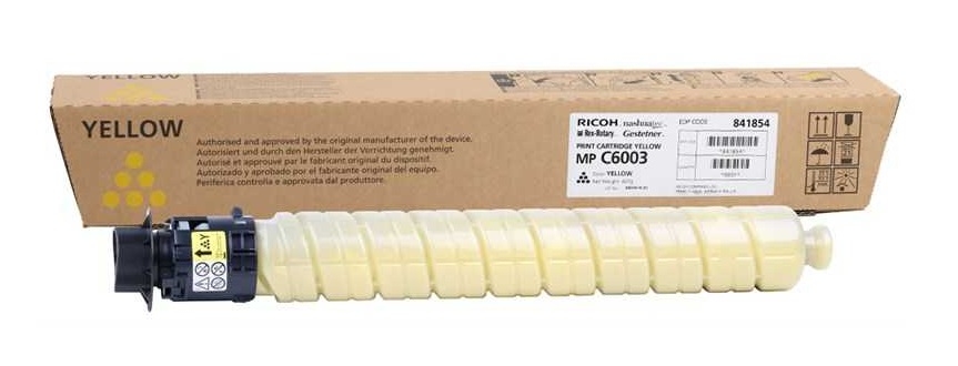 Ricoh MP C6003 Orjinal Sarı Toner Ricoh MP C6003 Orjinal Sarı Toner
