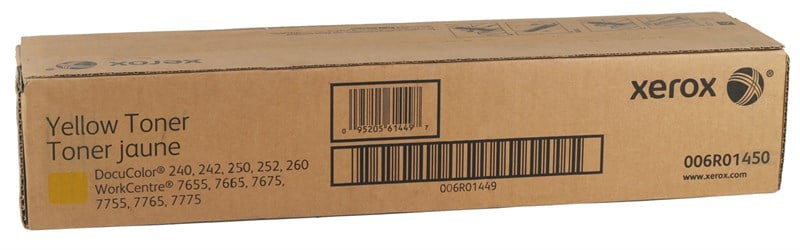 Xerox DC 250 Orjinal Sarı Toner Xerox DC 250 Orjinal Sarı Toner
